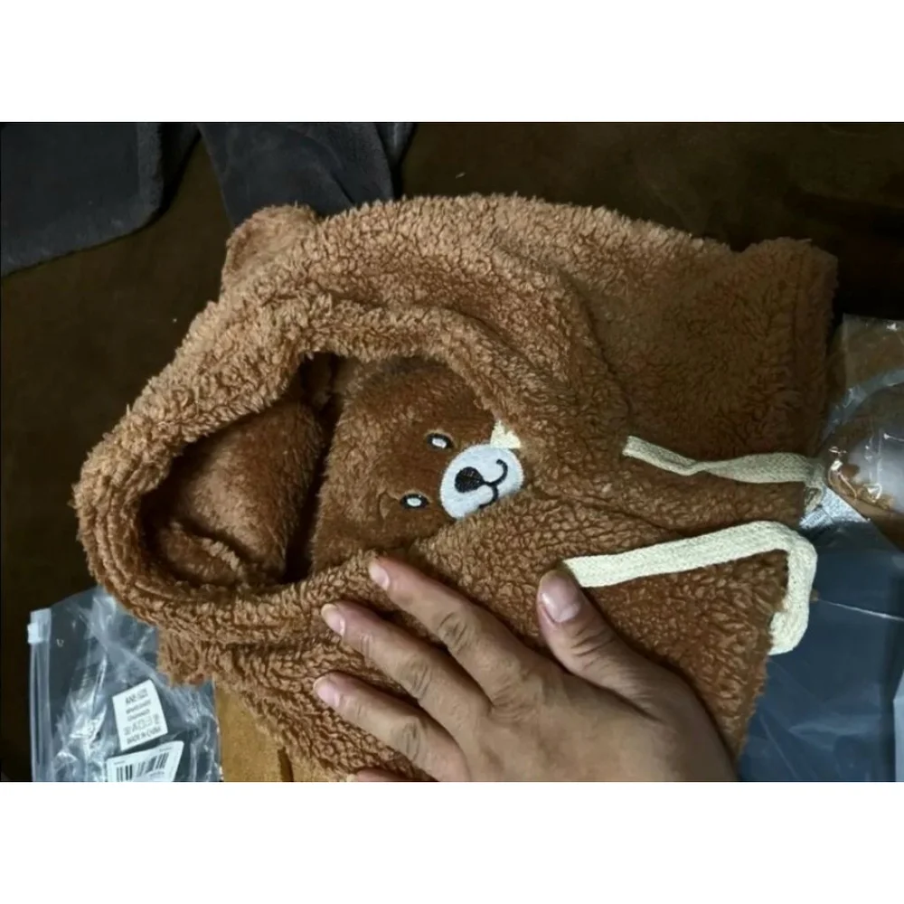 Fuzzy Wuzzy Kids Bear Hat